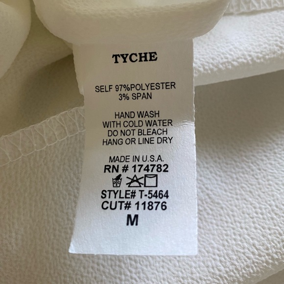 NWOT VICI Happy State Tyche White Top - Picture 4 of 6